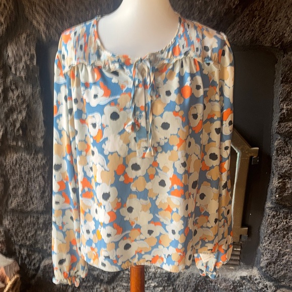 Joie Multicolor Floral Blouse - Picture 1 of 11